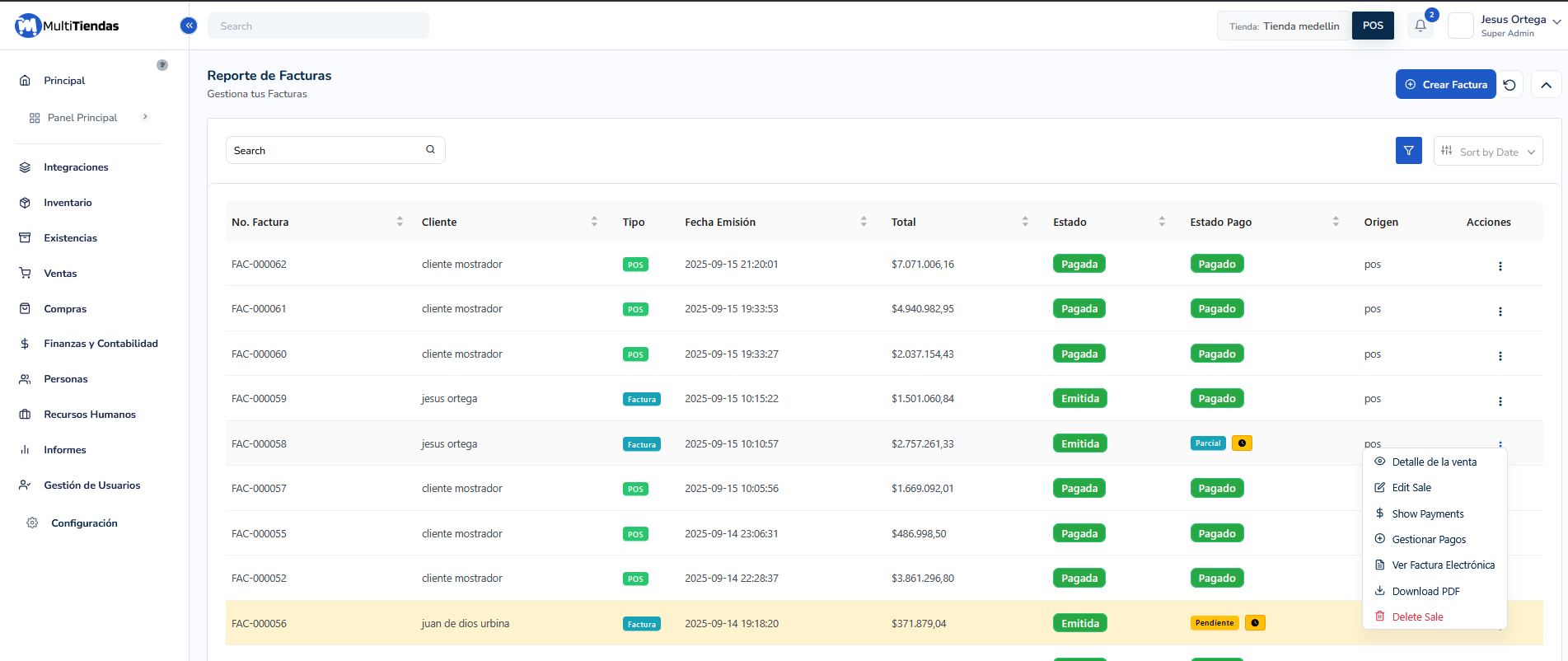 Dashboard de Pedidos